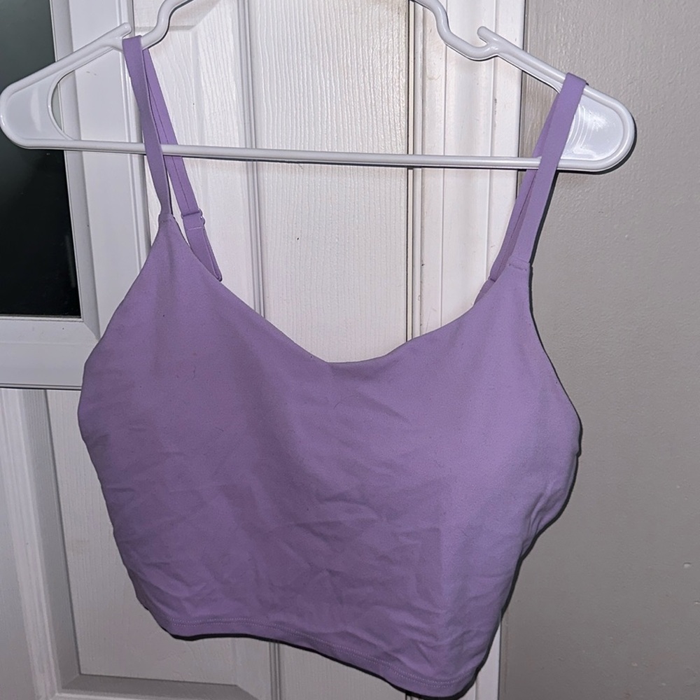 Athleta ELATION V-NECK LONGLINE BRA